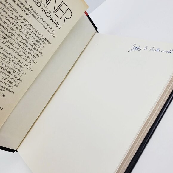 Thinner Richard Bachman (King) 1984 Hardcover Book Club Ed. NAL BCE No Gutter - Picture 9 of 13